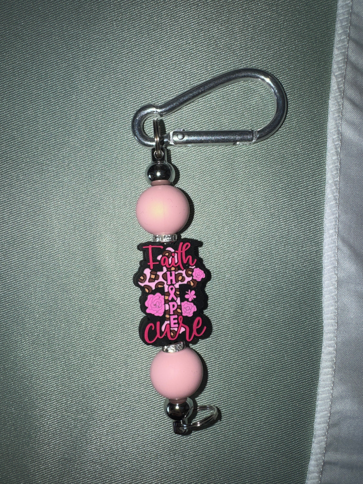 Porte-clé Octobre Rose