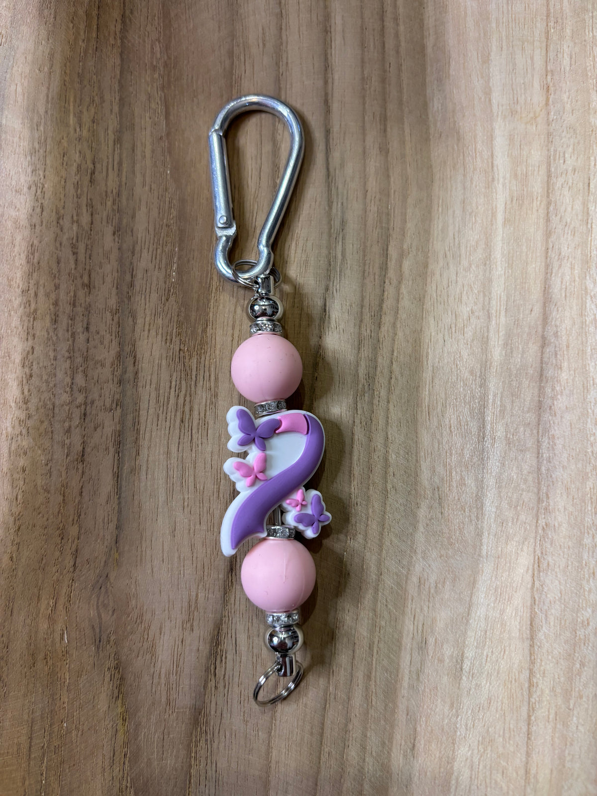 Porte-clé Octobre Rose