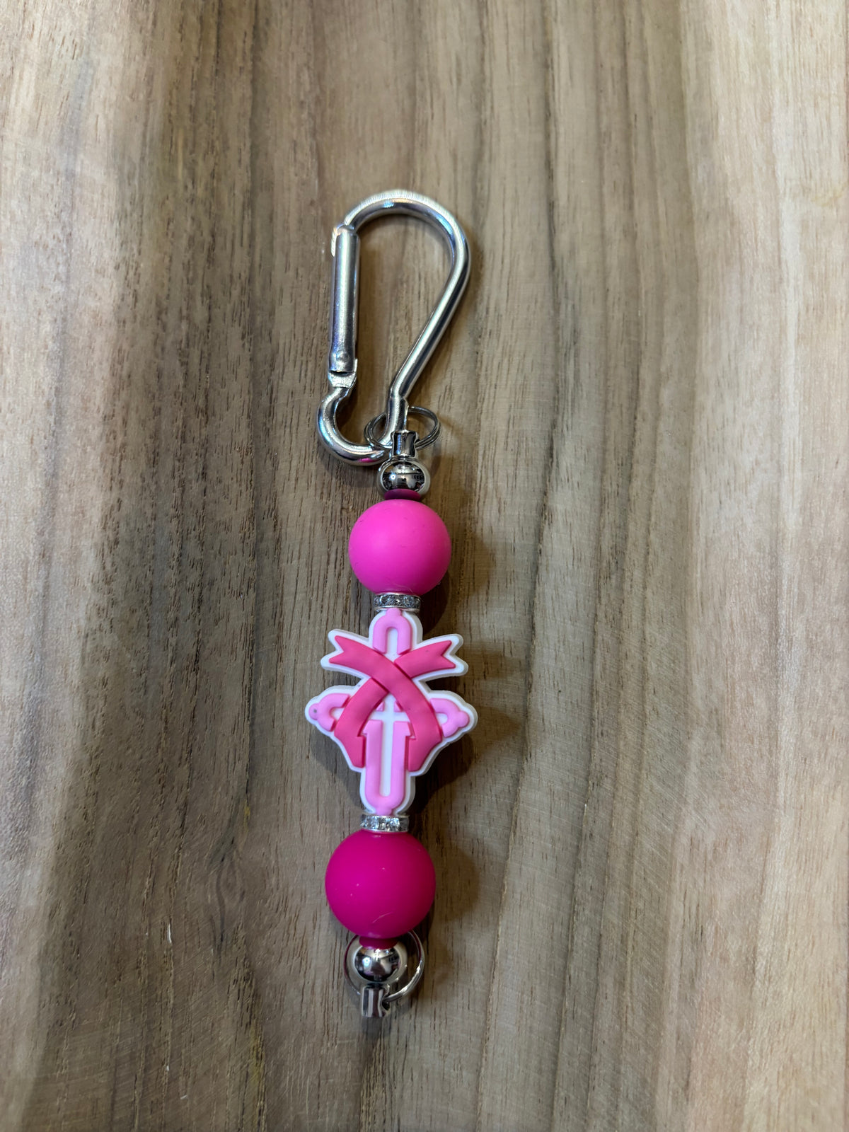 Porte-clé Octobre Rose