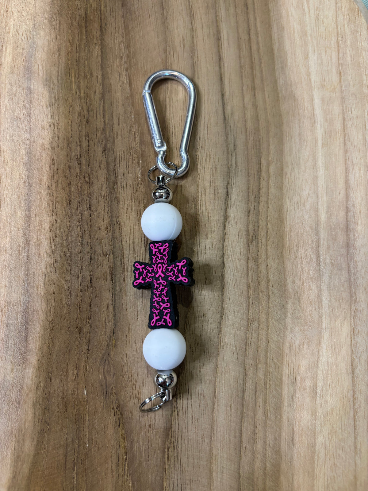 Porte-clé Octobre Rose