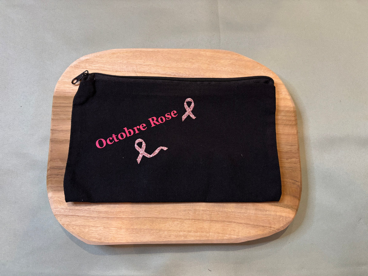 Petite pochette Octobre Rose