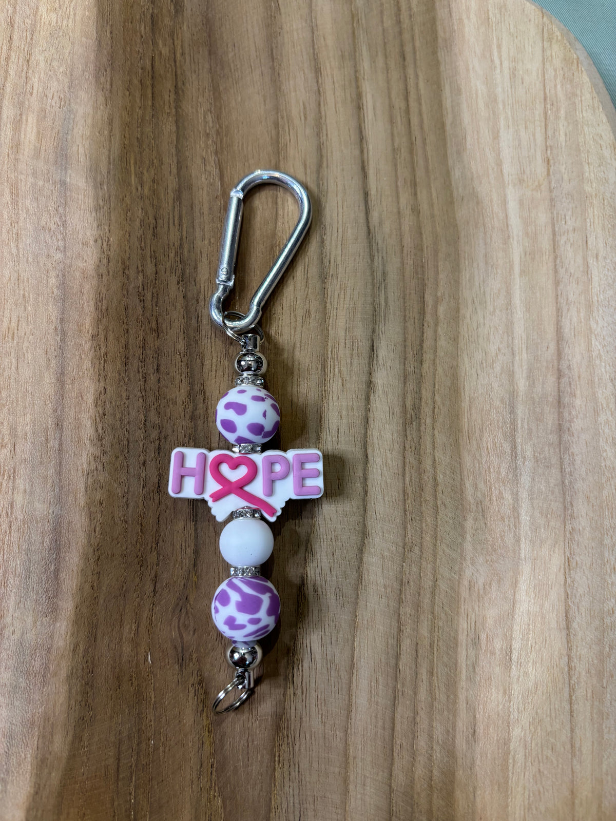 Porte-clé Octobre Rose