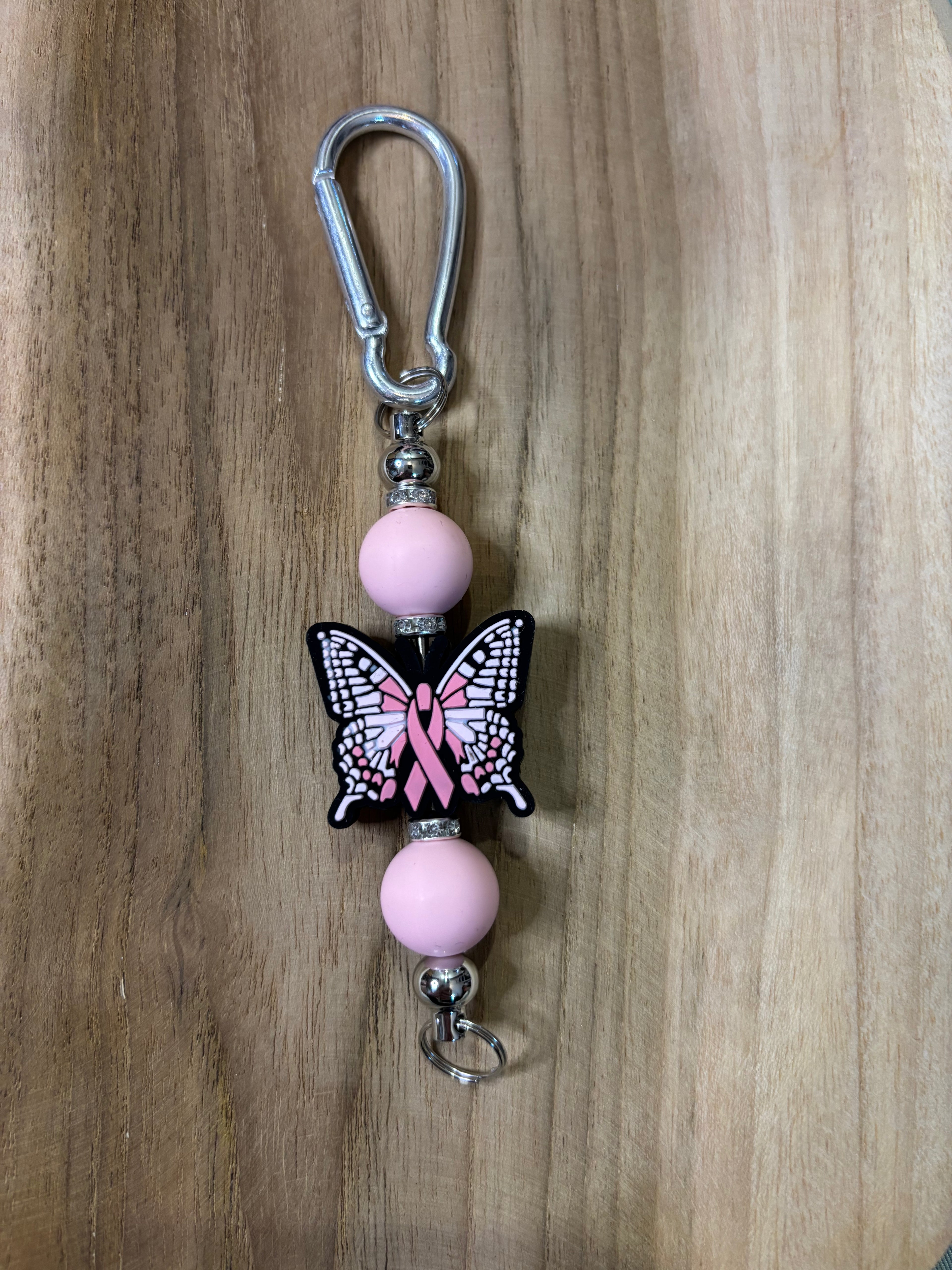 Porte-clé Octobre Rose